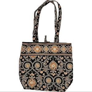 Vera Bradley Cafe Latte Paisley tote bag